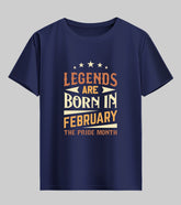 Born in February Half Sleeve T-Shirt